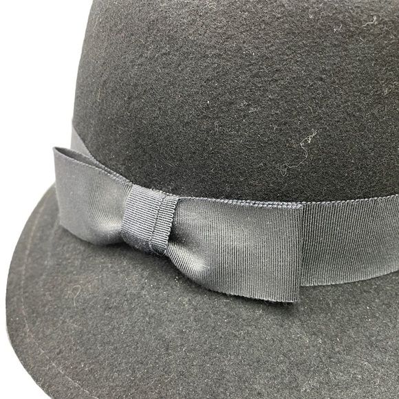 Street Smart vintage black wool fedora - Picture 2 of 6